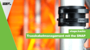 Trusskabelmanagement mit the SNAP