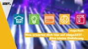 Was erwartet dich hier auf stage223?