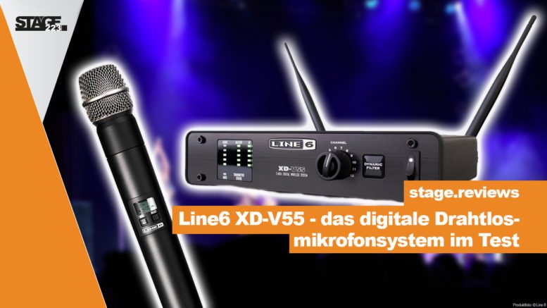 Line6 XD V55 - digitales Drahtlosmikrofonsystem im Test