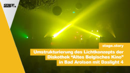 Daslight 4 im Einsatz in einer Disko