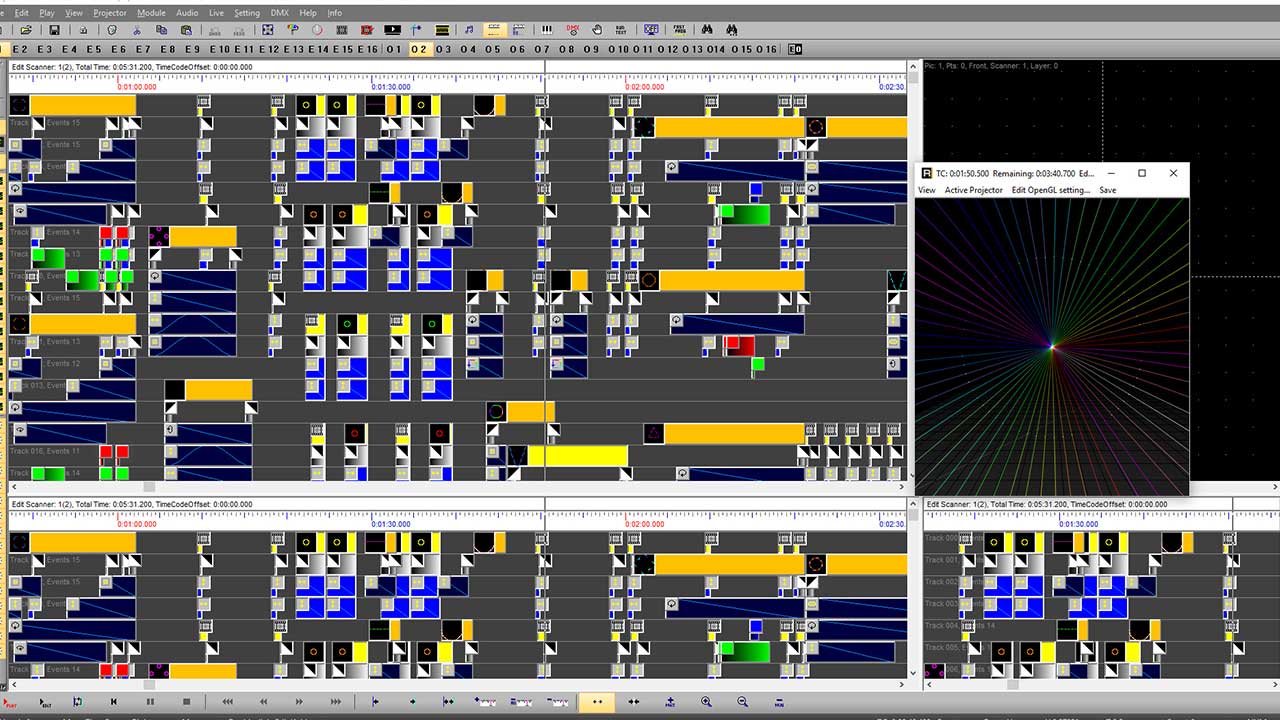 Showcontroller ­– Neue Lasershow- und Multimedia-Software