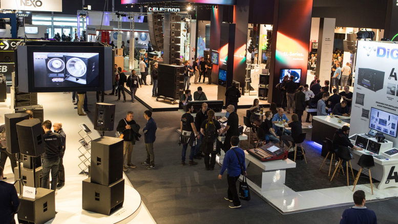 Hot-Spot für Audio-Professionals: Top- Marken und neue Programmhighlights auf Prolight + Sound und Musikmesse 2019