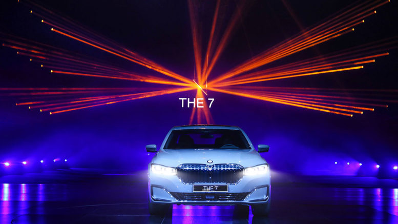 Inszenierung des BMW 7 Launch-Events in Shanghai ©China Kingway