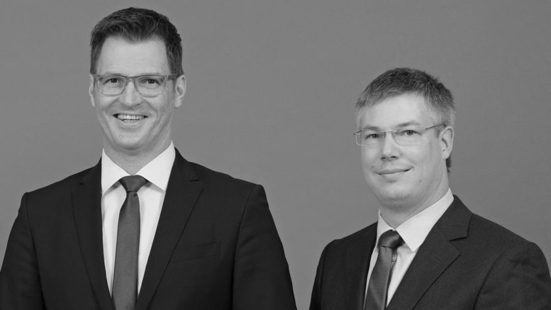 Andrew Abele, Oliver Nachbauer (von links, Foto: Susanne Krumm)