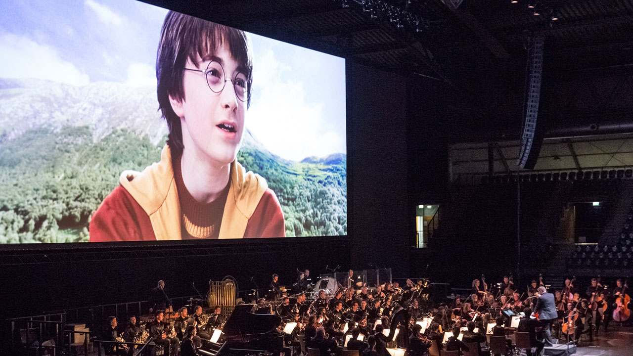 Harry Potter und der Stein der Weisen – in Concert feierte am 27. April 2019 in der SAP Arena Mannheim Premiere. ©Frank Embacher