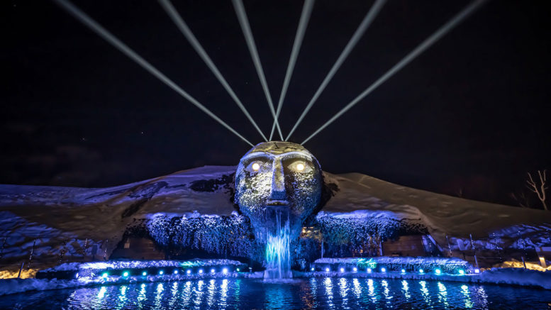Lichtfestival in den Swarovski Kristallwelten mit Proteus Hybrid (Fotos: © Optikalusion)