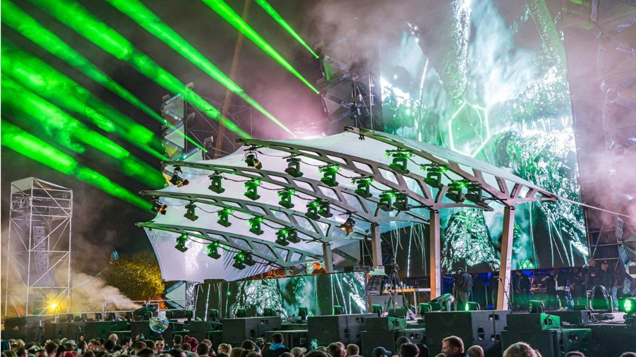 GLP Nature One 2 GLP KNV Cube, Line und Dot im Einsatz auf der NATURE ONE (Foto: Ralph Larmann)