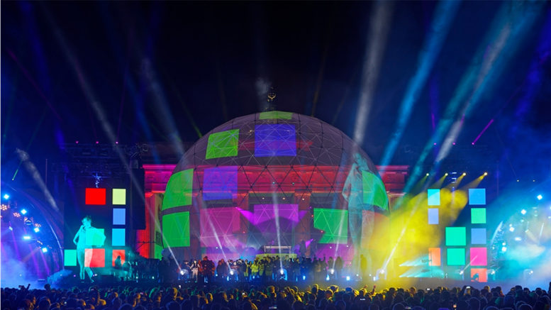 30 Jahre Mauerfall: MA Lighting, Martin, Ayrton und Portman Lights feiern deutsche Einheit (Foto: © Manfred H. Vogel)