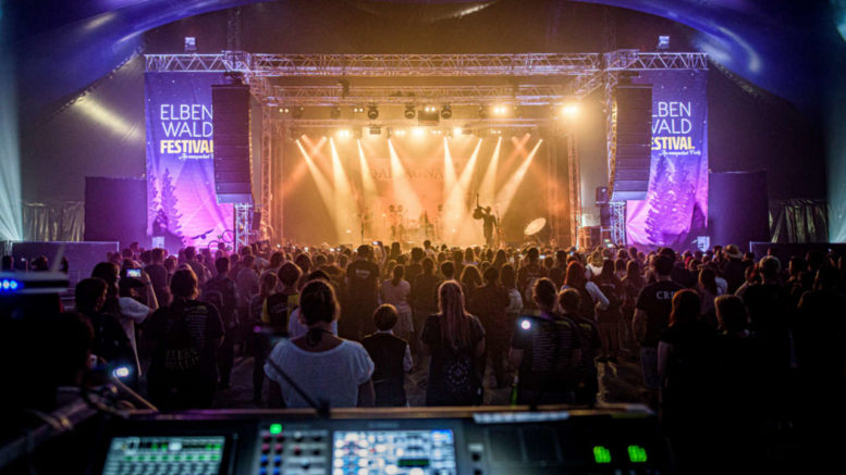 RCF Audio-Equipment auf dem Elbenwald Festival(Foto: Marcus Scheuermann)