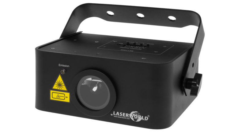 Der neue Laserworld EL-300RGB speziell für DJs und Discotheken.