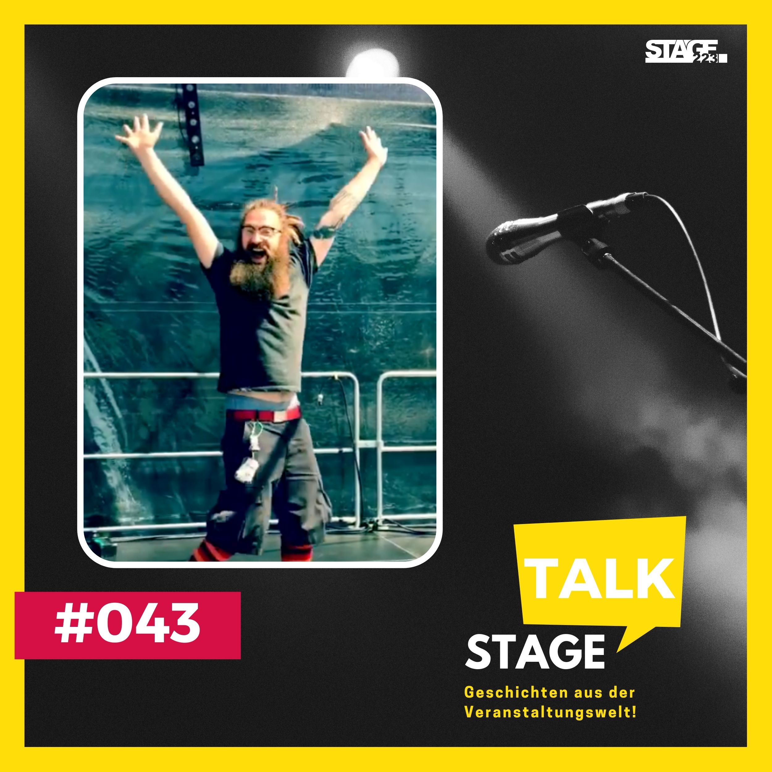 stage talk - Geschichten aus der Veranstaltungswelt! podcast cover