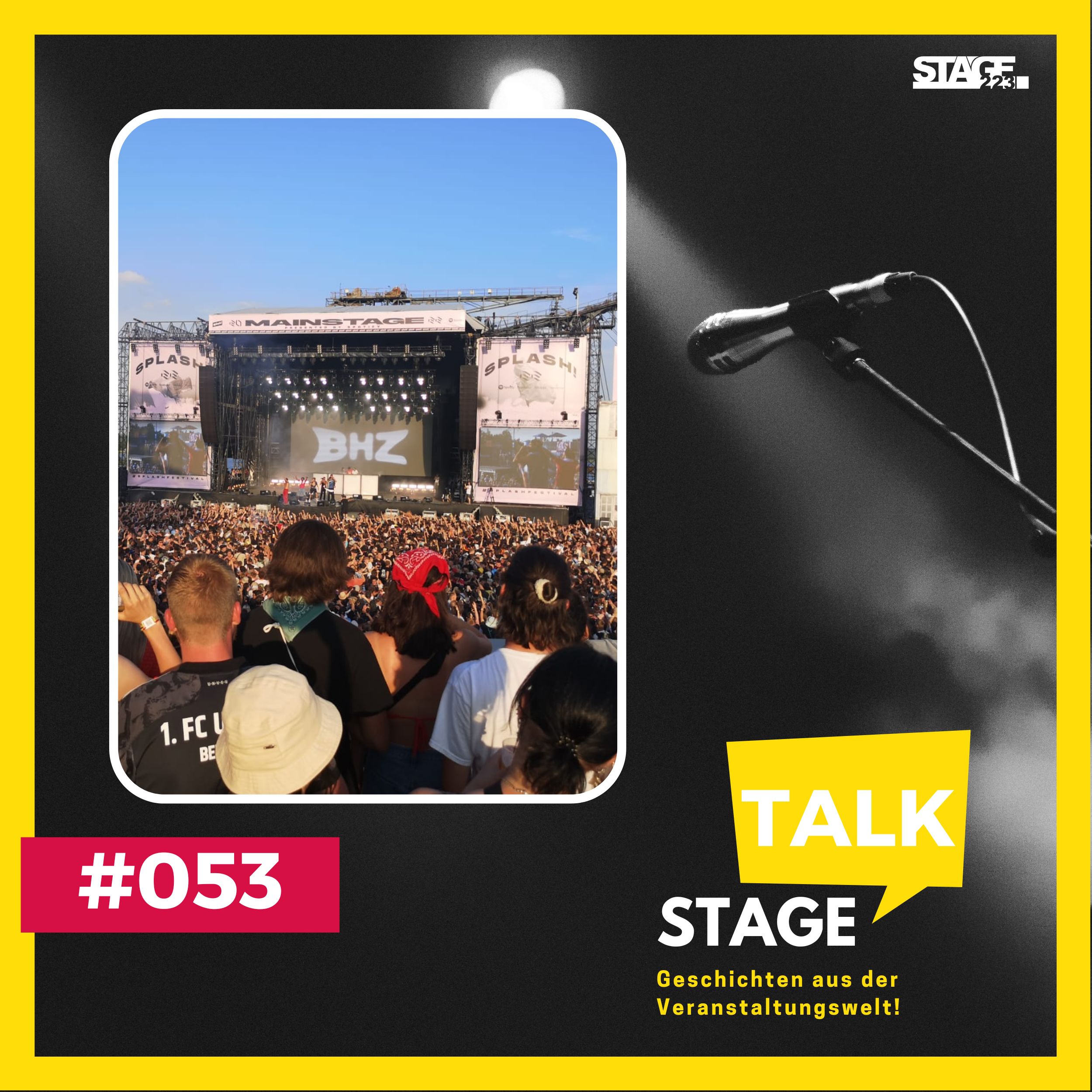 stage talk - Geschichten aus der Veranstaltungswelt! podcast cover