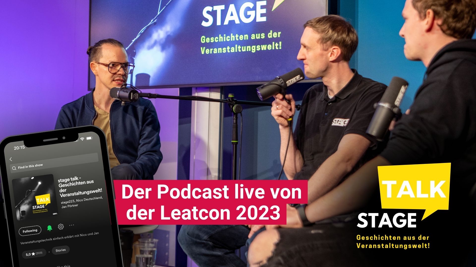 Stage Talk auf der LEaT con 2023