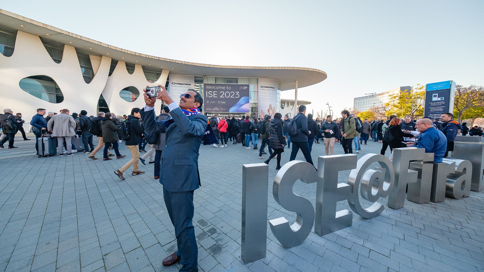 Countdown zur ISE 2024: Barcelona veranstaltet beispielloses AV-Spektakel mit rekordverdächtiger Ausstellungsfläche