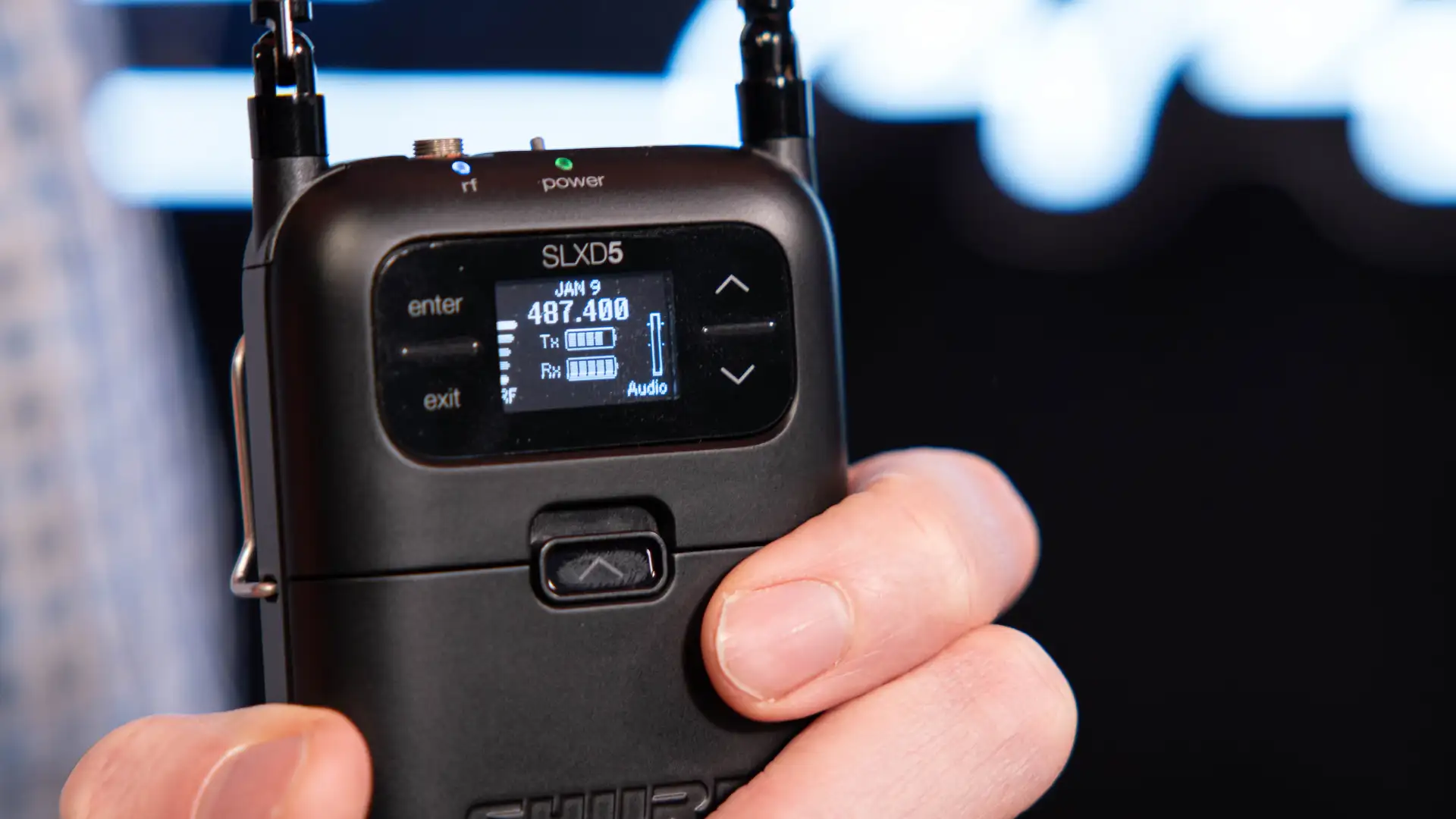 Der Shure SLXD5 Der Shure SLXD5