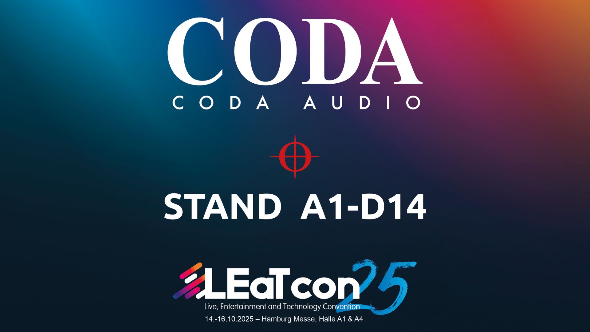 CODA Audio Deutschland auf der LEaT con 2025