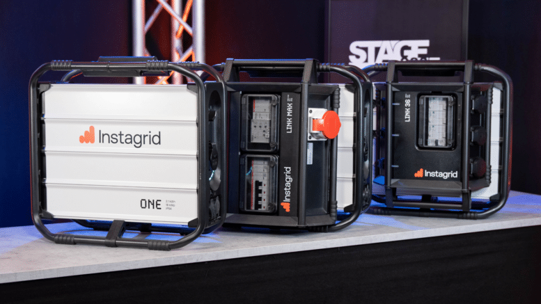 Die Instagrid mit den Zusatzmodulen Link Max und Link 36 | Foto: stage223