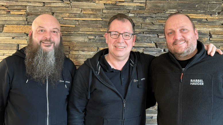 Im Bild v.l.n.r.: Markus Drols, Holger Kügelgen, Sven Meyer