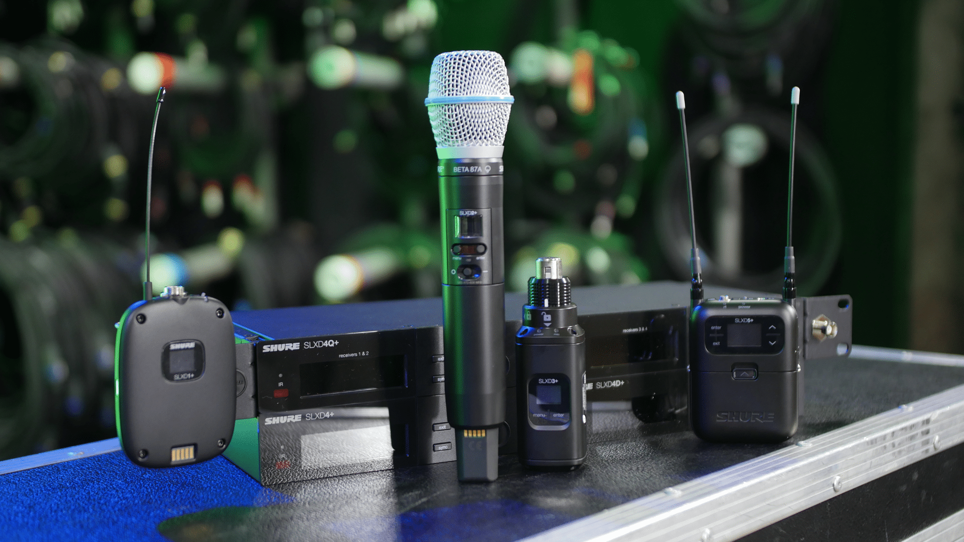 Das Portfolio der Shure SLX-D+ Serie | Foto: stage223.com