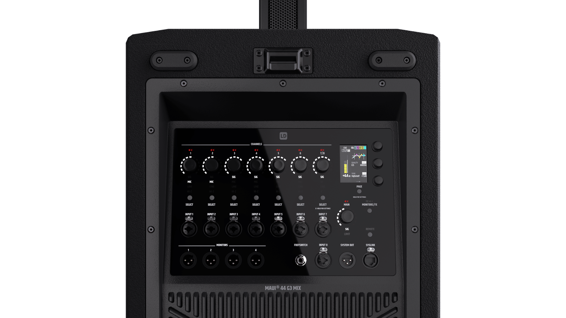 Das Mischpult der MAUI 44 Mix G3 | Foto: LD Systems