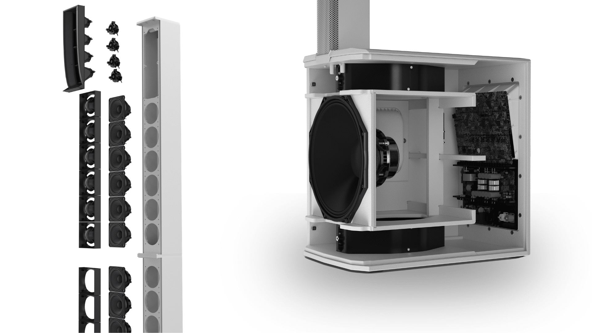 Das Innenleben der LD Systems MAUI 44 G3 | Foto: LD Systems